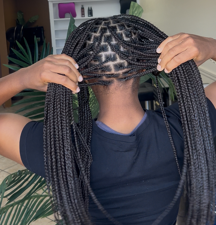 Precision parting by Crowned by Sisi